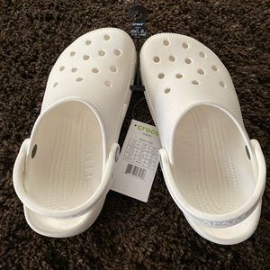 Brand new White Crocs